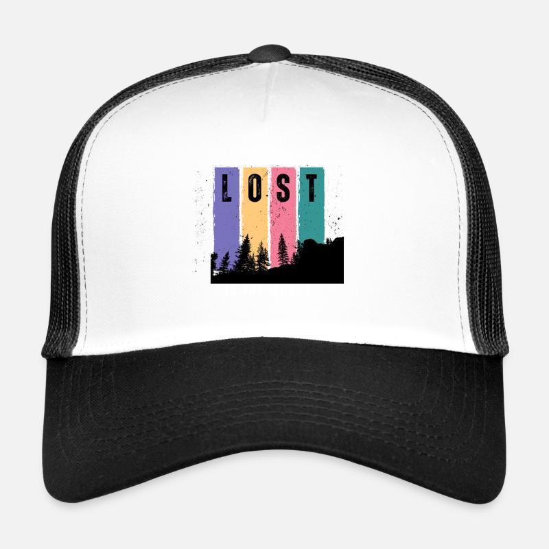Perdu dans les bois Casquette trucker 