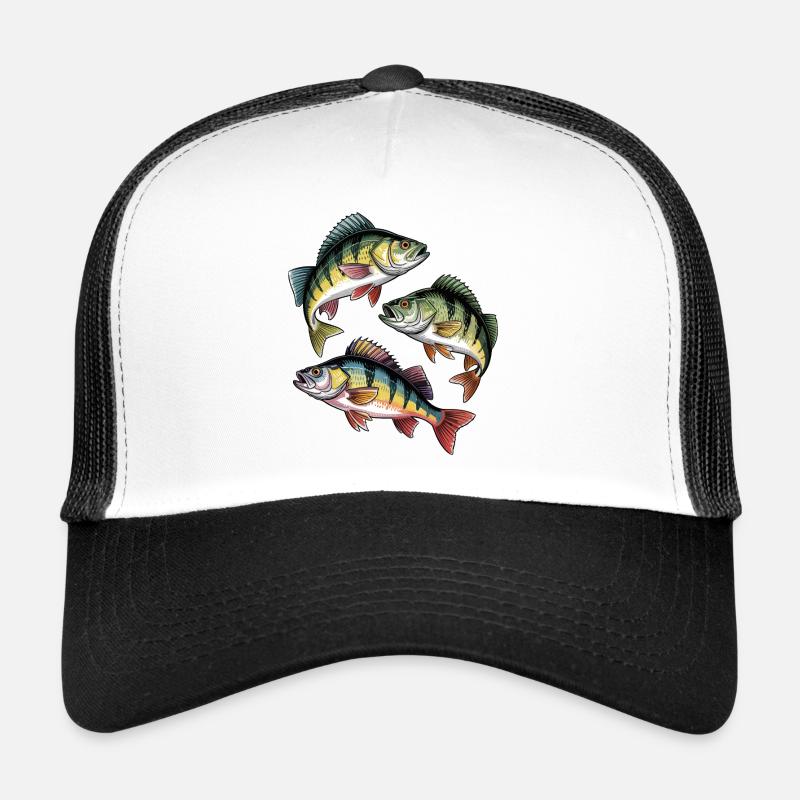 Pêche à la perche Casquette trucker 