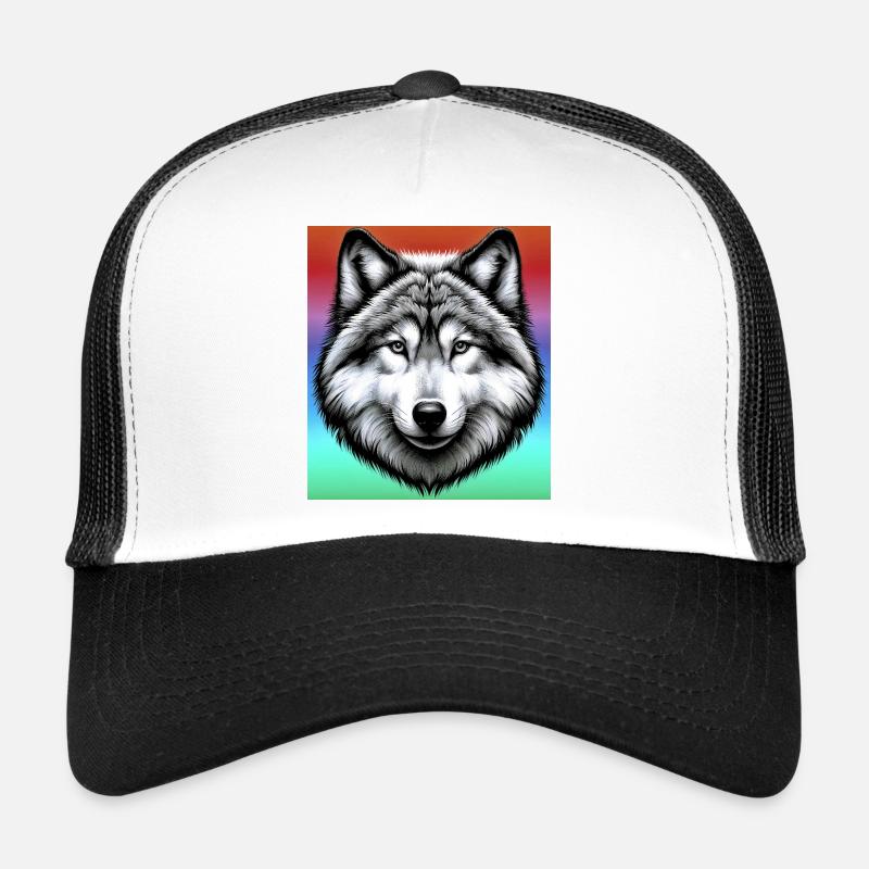 Wolf Trucker Cap