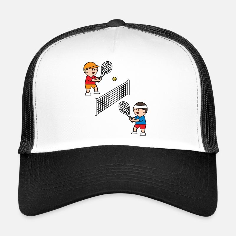 Playing tennis is fun! Trucker Cap
