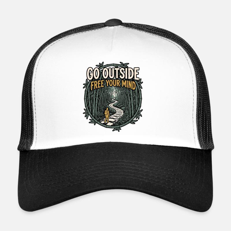 Sors Dehors, Sois libre Casquette trucker 