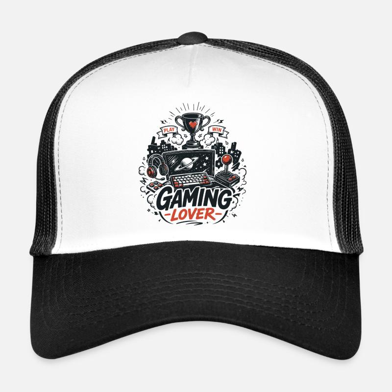 Gaming Lover Retro Controller Trucker Cap