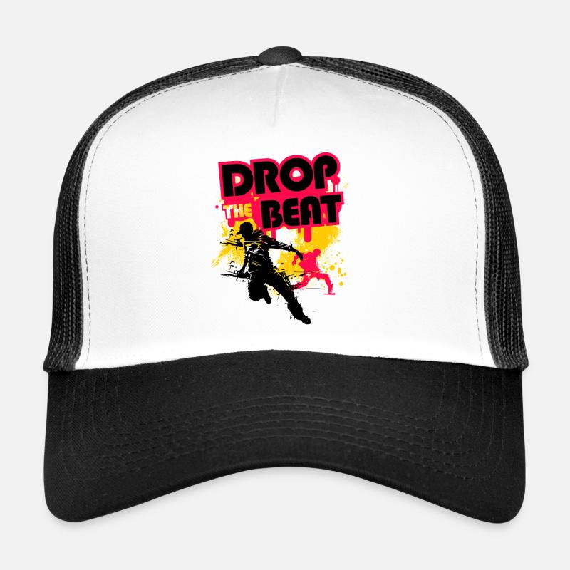 Frutiger metro Drop the Beat Graffiti Dance Casquette trucker 