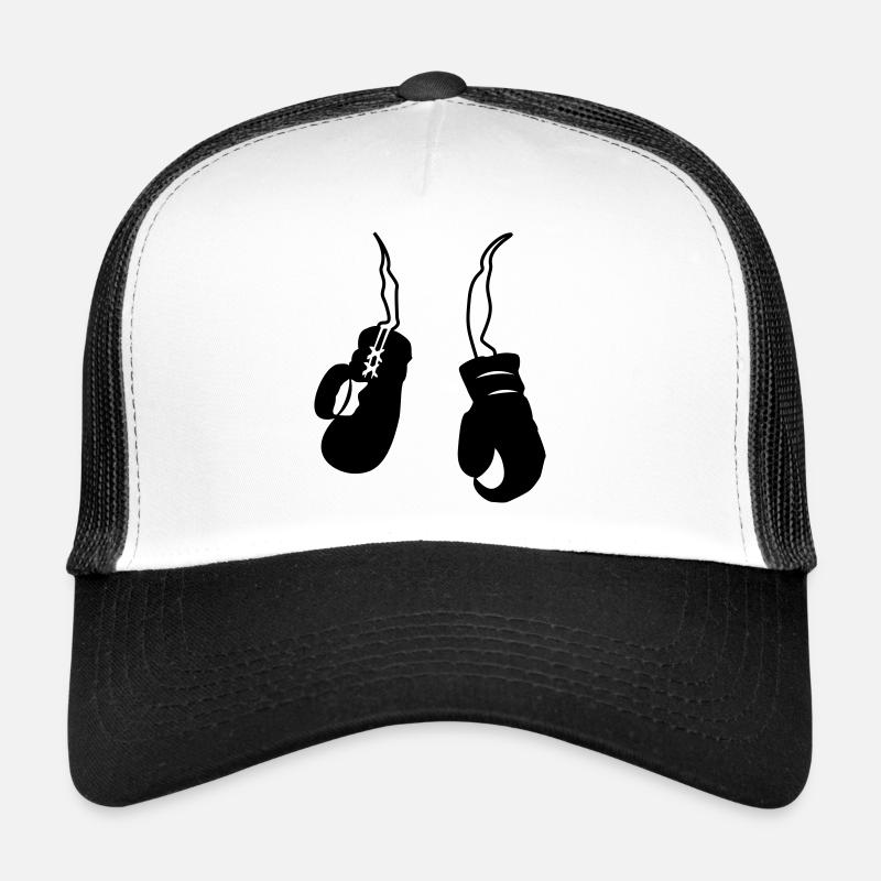 boxhandschuhe - Trucker Cap - white/black