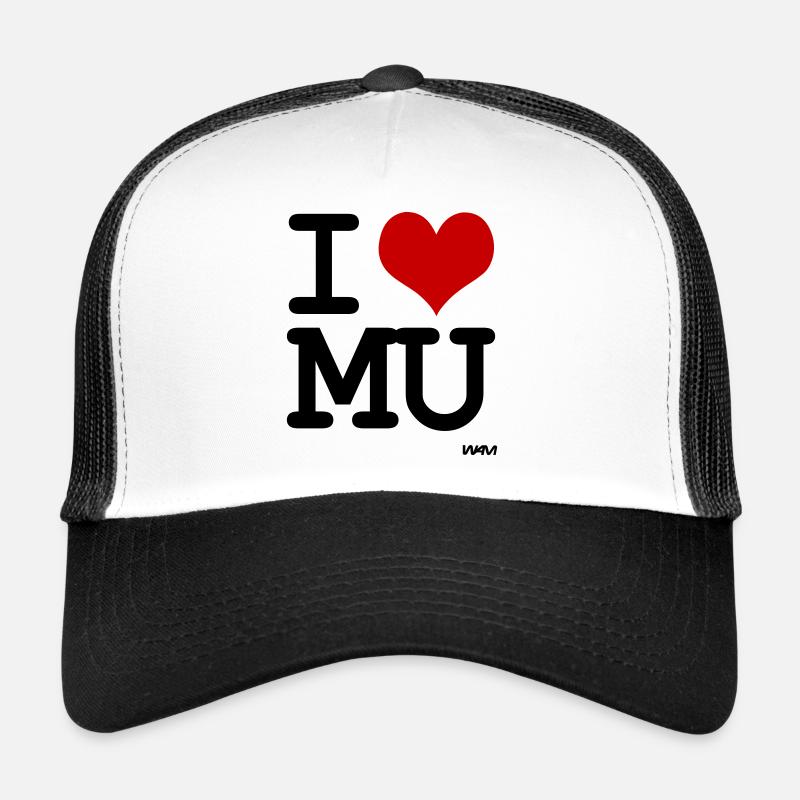i love mu Trucker Cap