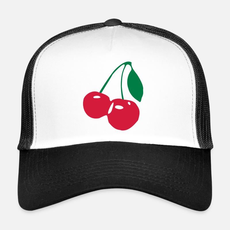 Cherries Cherry - Trucker Cap - white/black