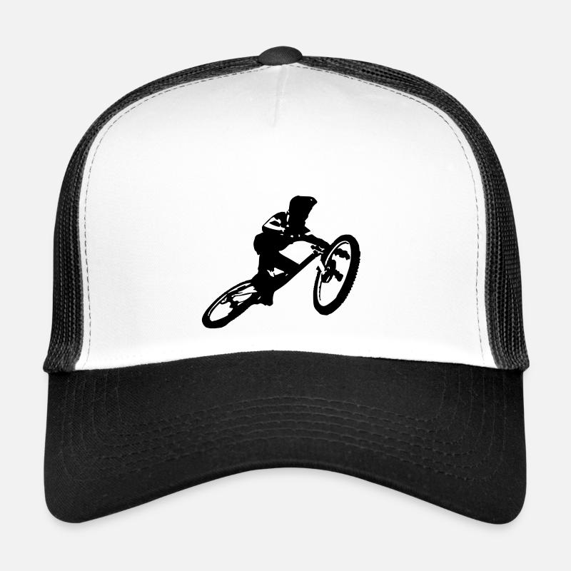 MTB Enduro Trail - Trucker Cap - white/black