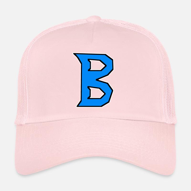 B - Juste une lettre ! - par YoshiArt Casquette trucker 