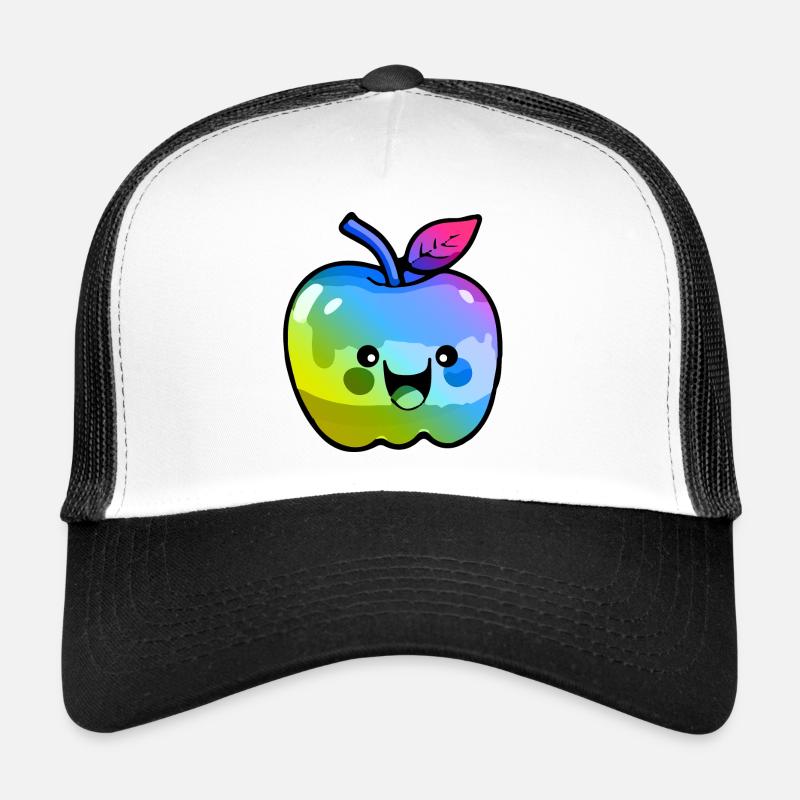 Apple Comic Colorful Casquette trucker 