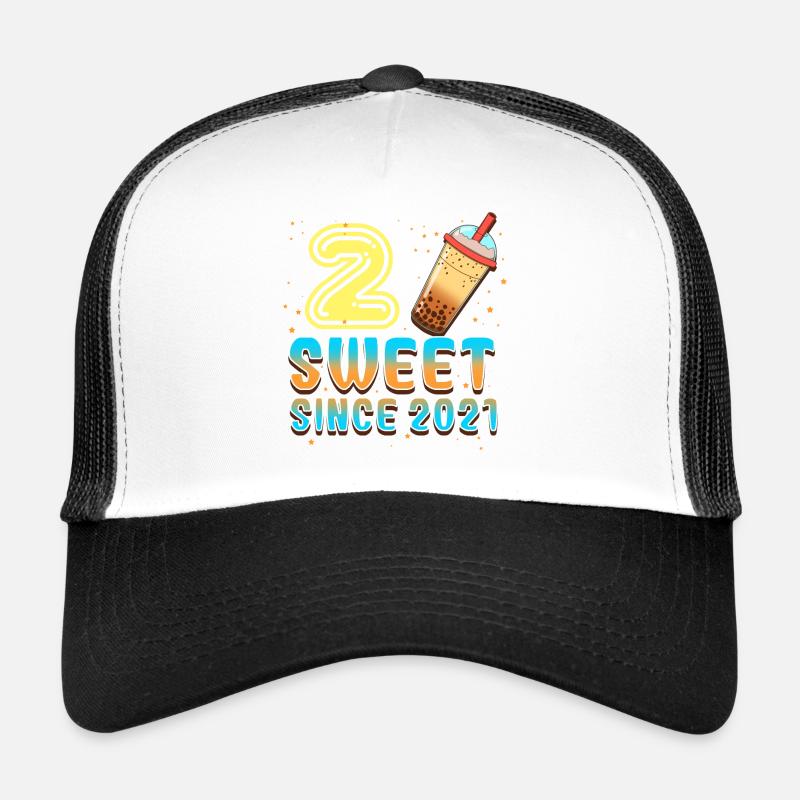 2e anniversaire Bubble Tee Casquette trucker 
