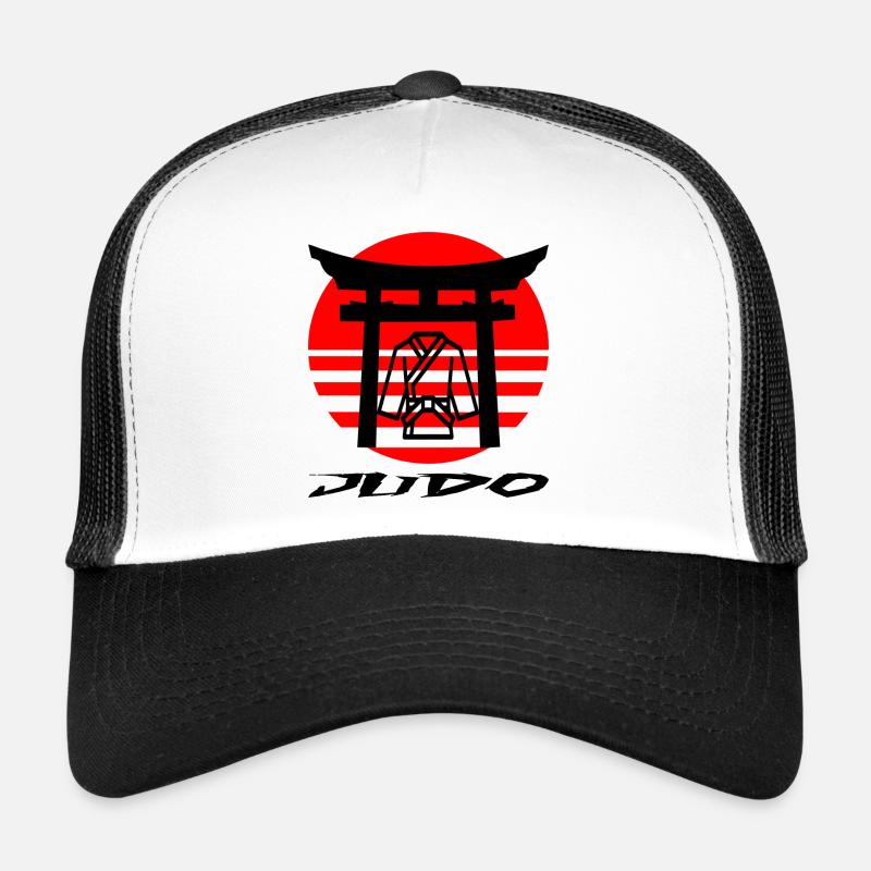 Judo - Trucker Cap - Weiß/Schwarz