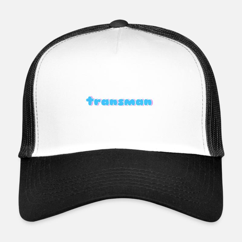 Transman - Trucker Cap - Weiß/Schwarz