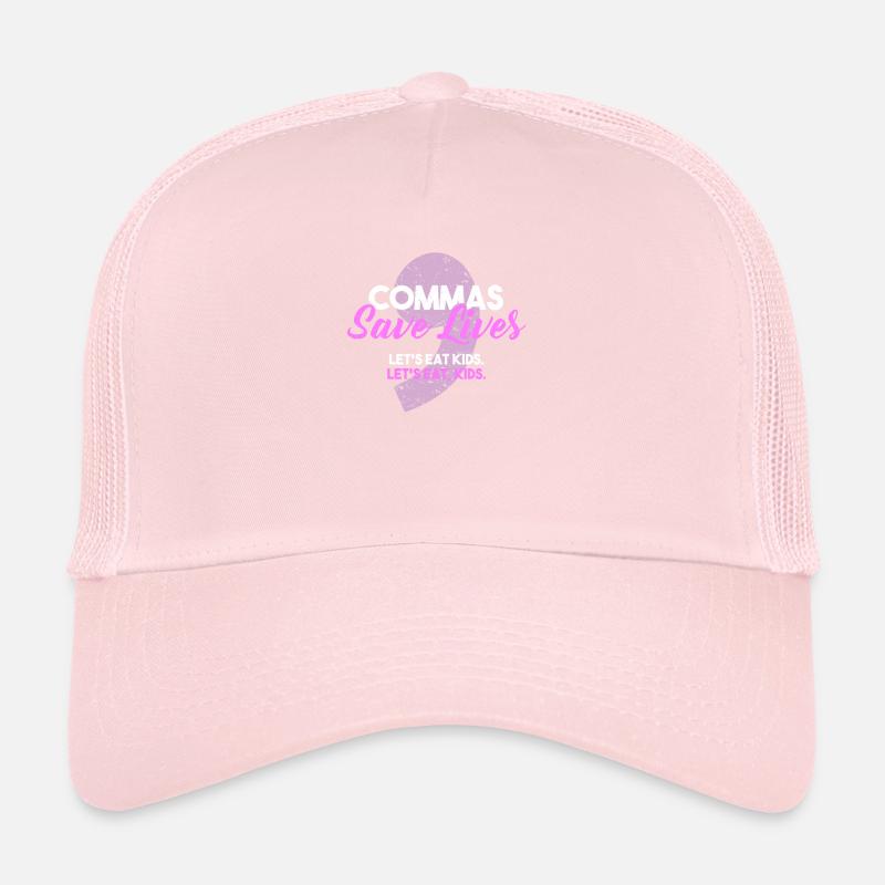 Commas Save Lives I commas save lives Trucker Cap