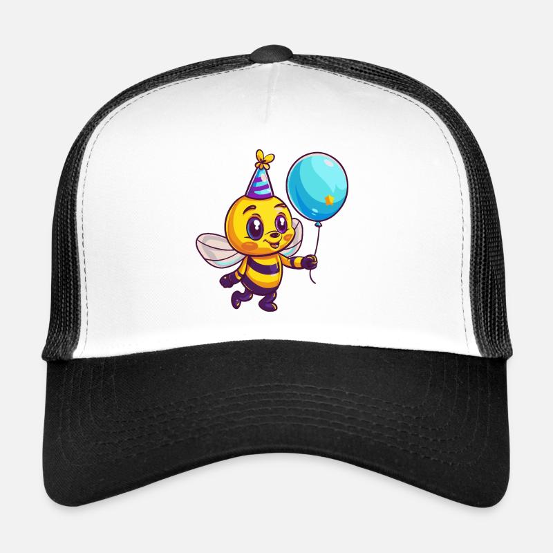 Abeille Anniversaire Bébé Casquette trucker 