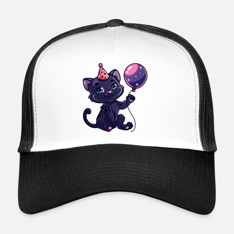 Bébé d’anniversaire de panthère Casquette trucker 