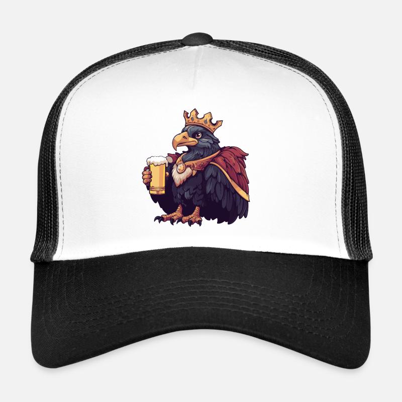 Eagle Bird Beer Funny Trucker Cap