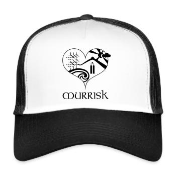 Croagh Patrick in the heart of Murrisk Village - Trucker Cap - white/black - Front