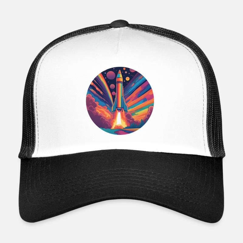 Cosmic Cascade Trucker Cap