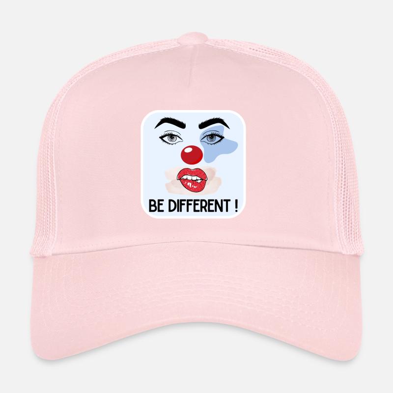 BE DIFFERENT ! Casquette trucker 
