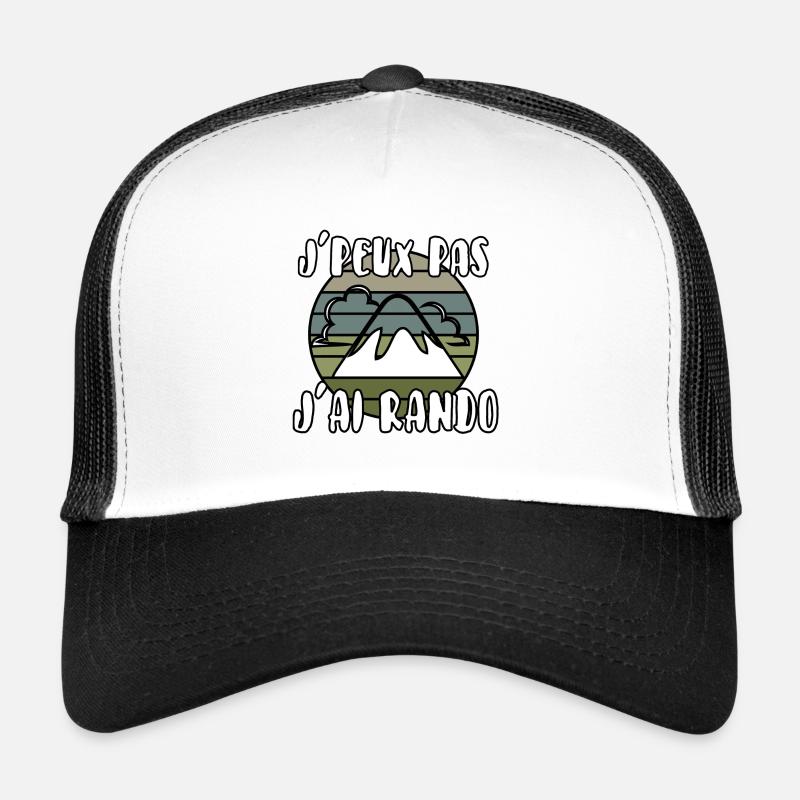 J’peux pas j’ai rando Casquette trucker 