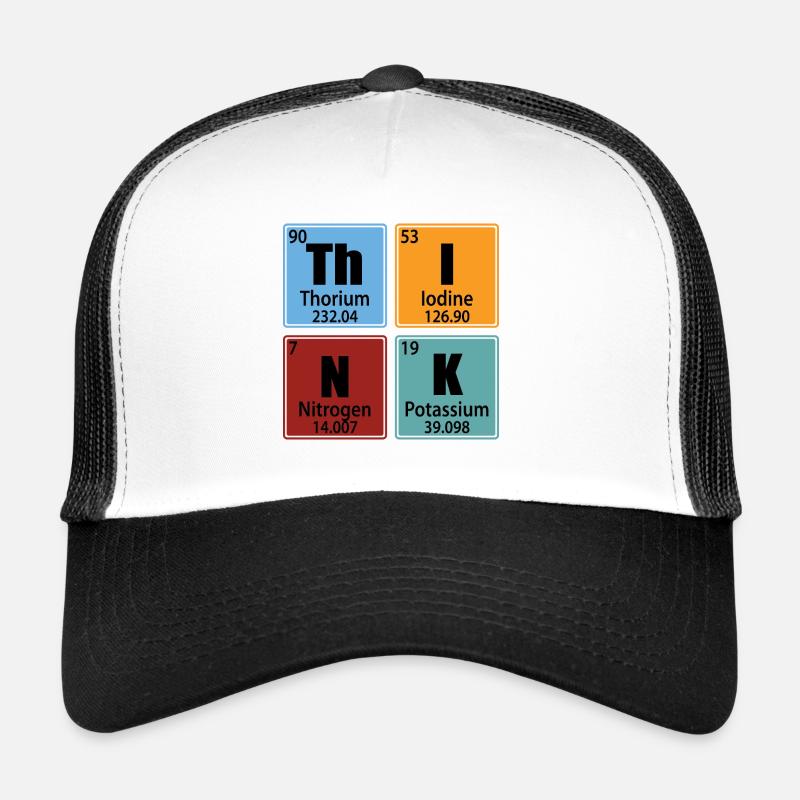 Denken - Elemente des Periodensystems Trucker Cap