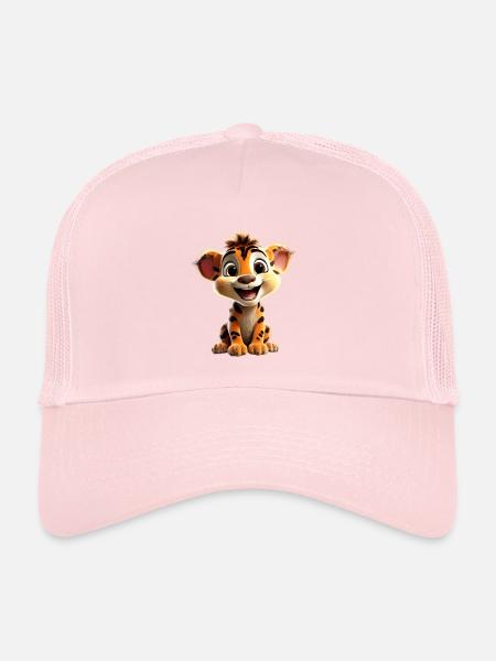 Merry Lion Cub - Trucker Cap - pale pink - Front