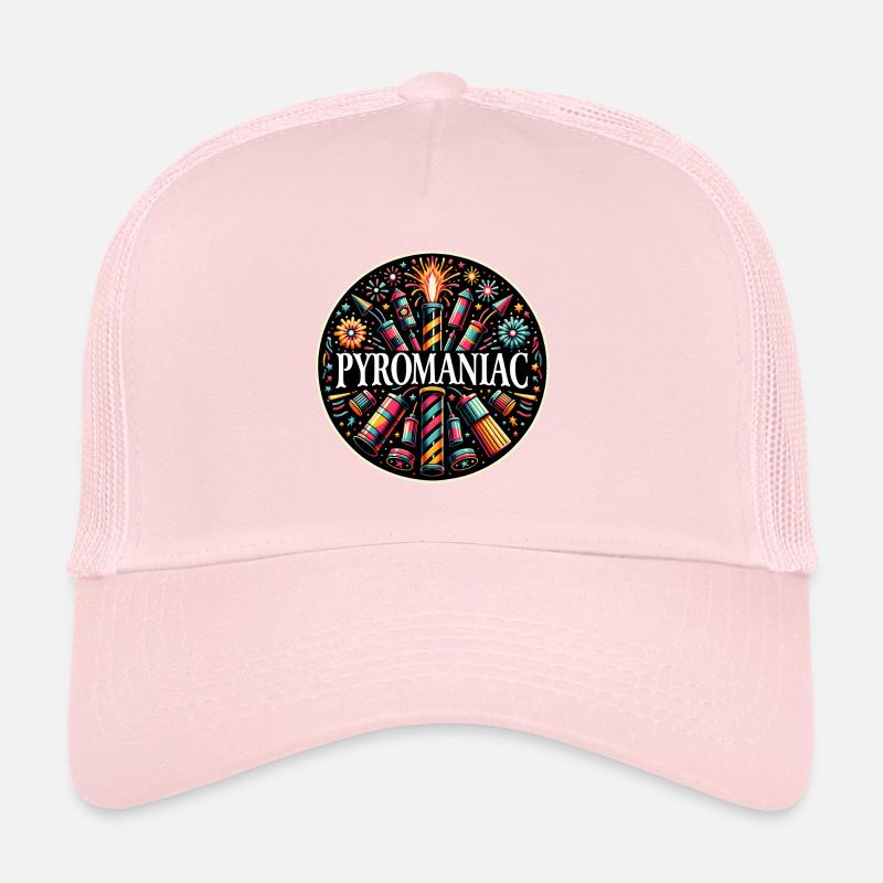 Pyrotechnie Feu d’artifice Feu d’artifice Nouvel An Casquette trucker 