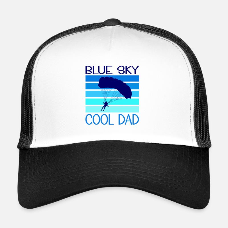 Parachutisme pour un papa cool Casquette trucker 