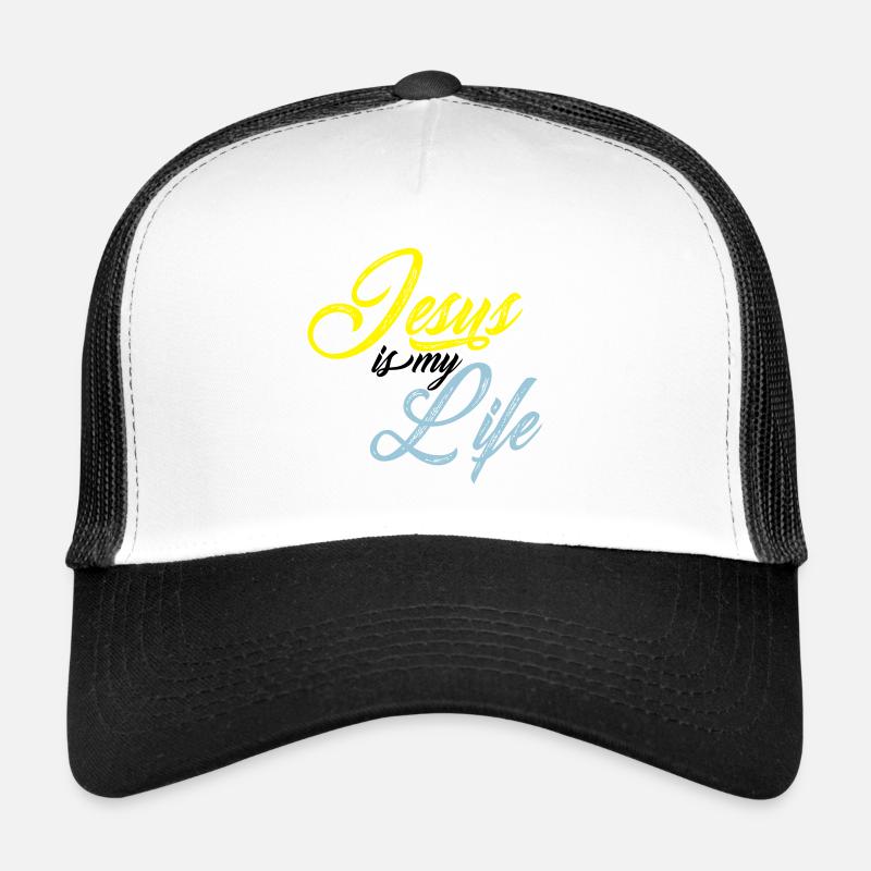 Jesus is my life Casquette trucker 