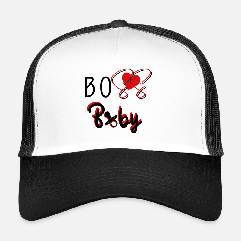 Bosse Baby - Trucker Cap - Weiß/Schwarz
