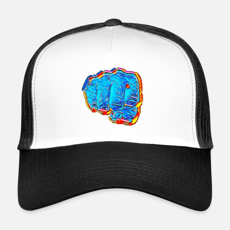 bande dessinée Faust - Casquette trucker  - blanc/noir