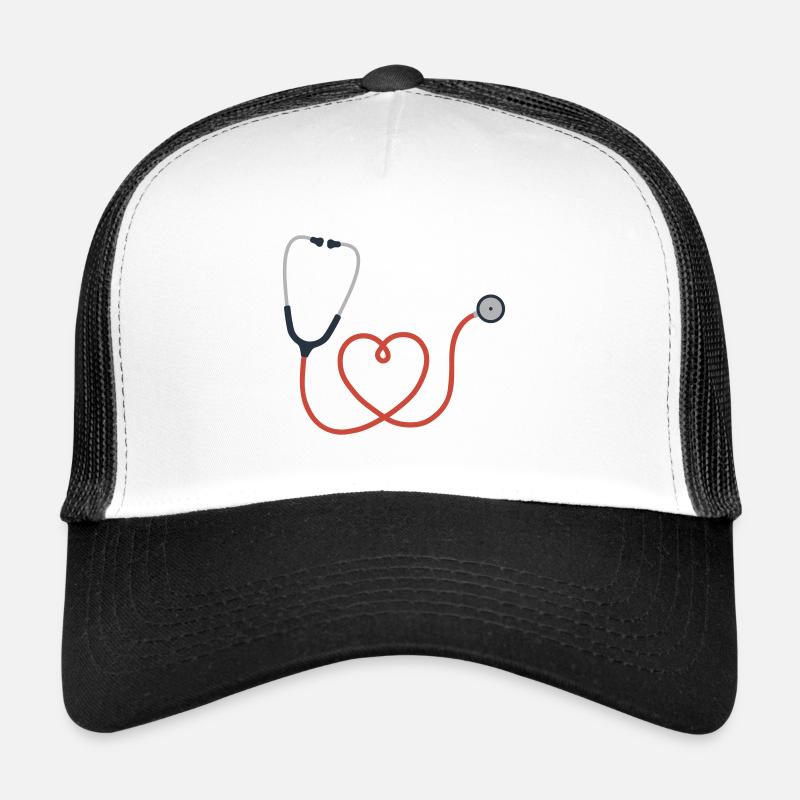 Stethoskop Logo Symbol Symbol Trucker Cap