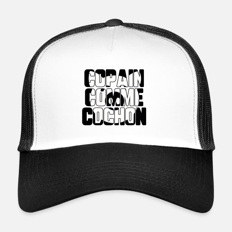 Copain comme cochon Casquette trucker 