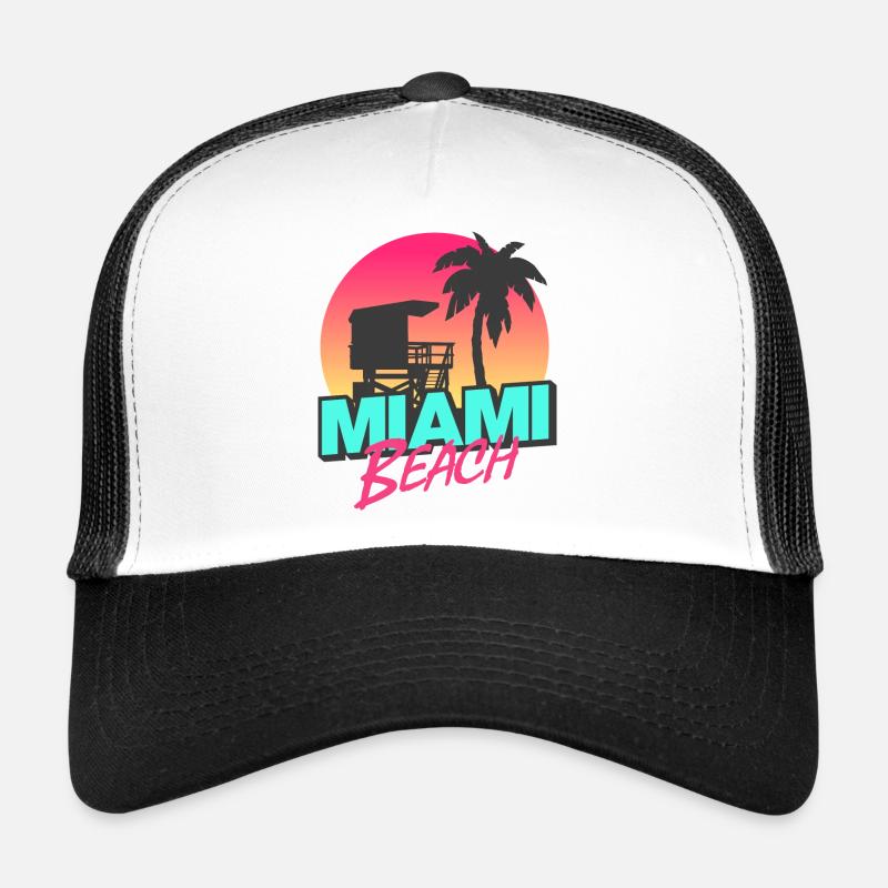 Miami Beach Casquette trucker 