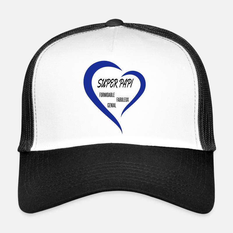 super papi coeur Casquette trucker 