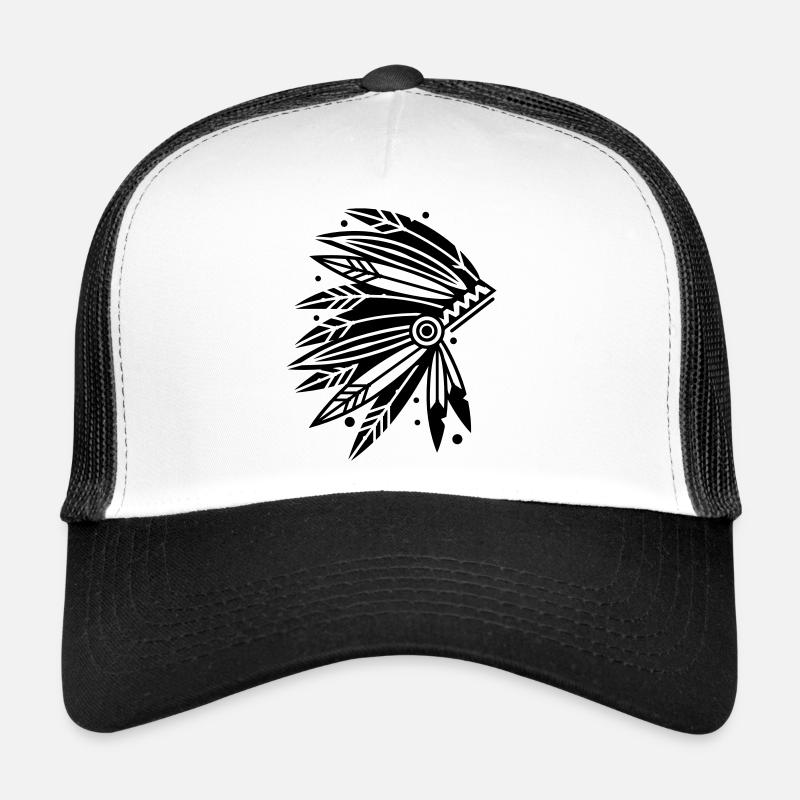 Kopfschmuck Häuptling Trucker Cap