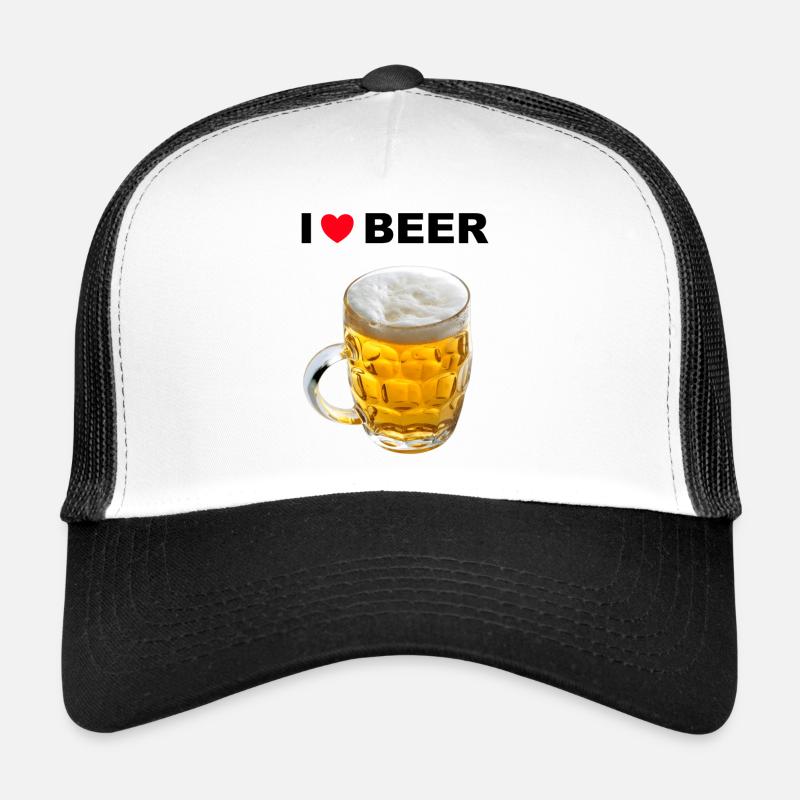 I Love Beer Trucker Cap