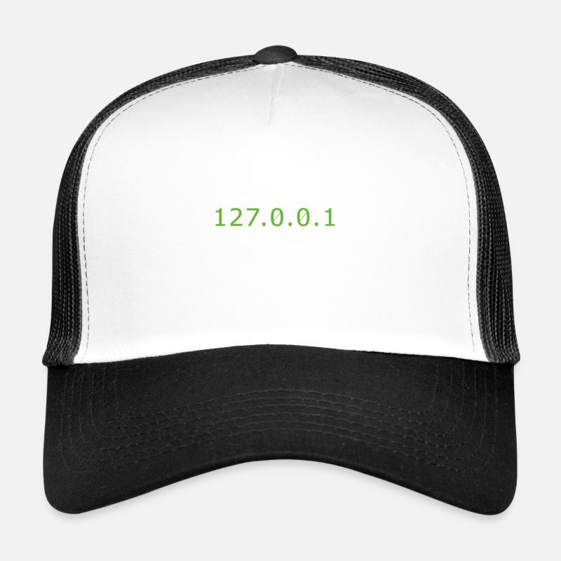 theres no place like home Code programmer Admin Casquette trucker 