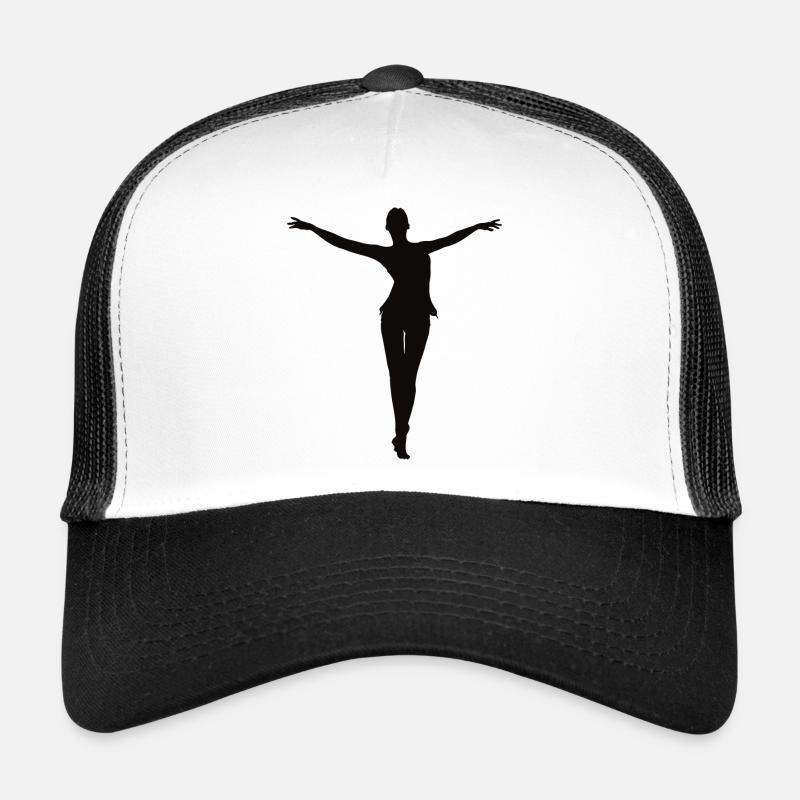 La danseuse - Casquette trucker  - blanc/noir