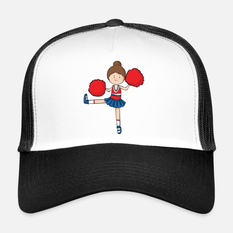cheerleaders 6 - Trucker Cap - Weiß/Schwarz