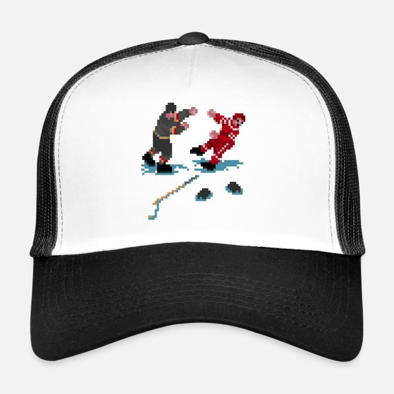 GLOVES OFF! - Trucker Cap - white/black