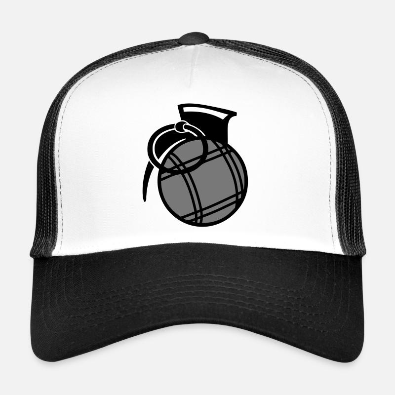 petanque ball grenade Trucker Cap