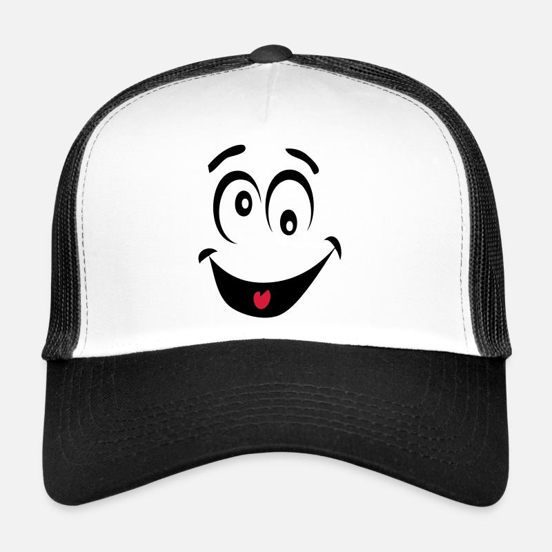 smiley dingue1 Casquette trucker 