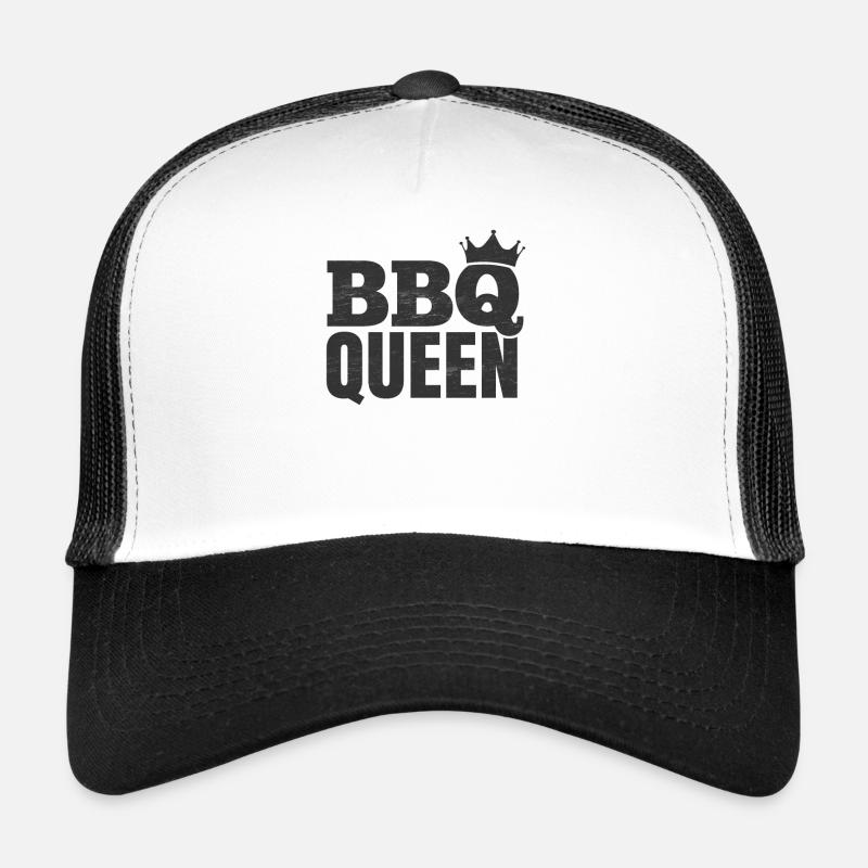BBQ Queen - Trucker Cap - Weiß/Schwarz