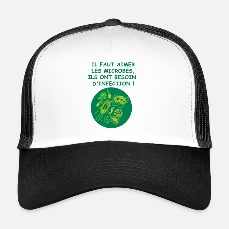 Les microbes Casquette trucker 