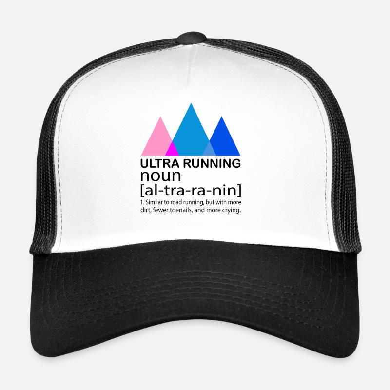 Ultra Running Running Shirt & Gift Trucker Cap