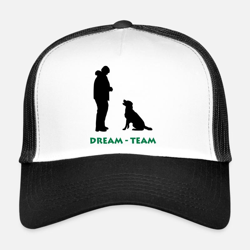 Dream-Tream - Trucker Cap - Weiß/Schwarz