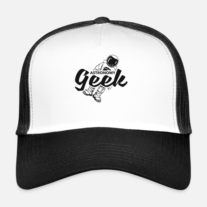 Astronomy geek - Trucker Cap - white/black