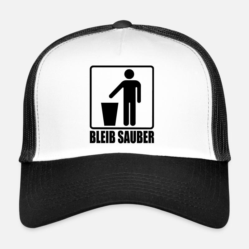 stay clean Trucker Cap