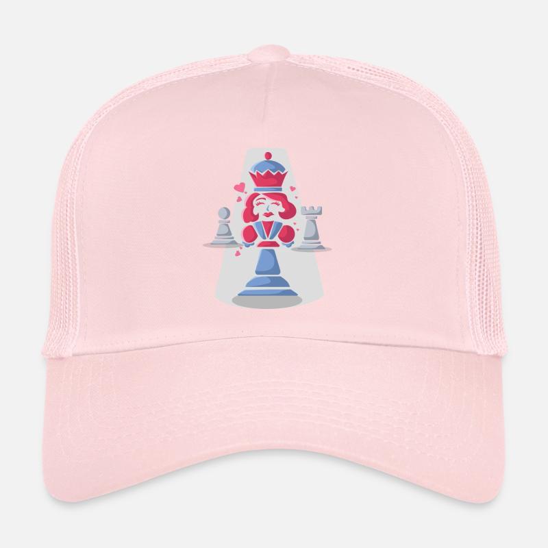 Chess Queen Dame Chess Player Casquette trucker 